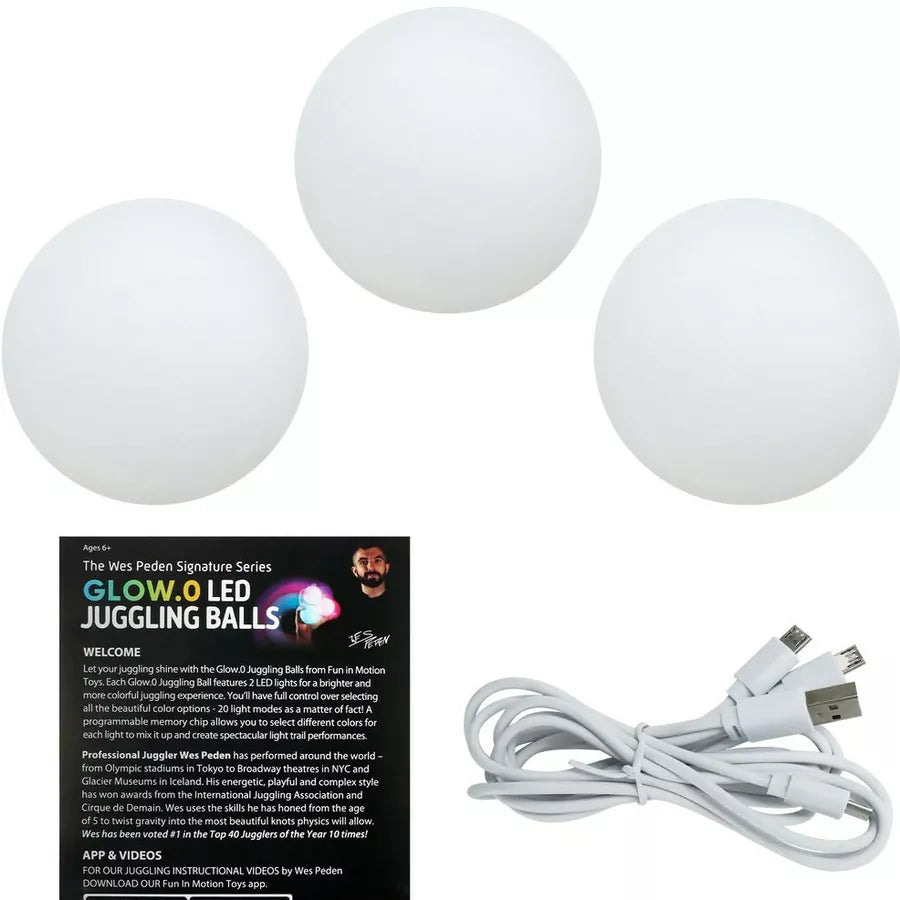 Svítící míčky Wes Peden