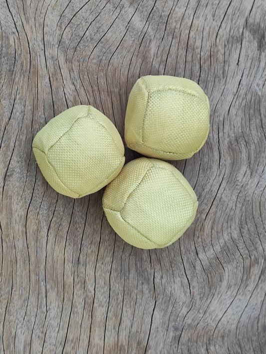 Fire beanbag juggling balls