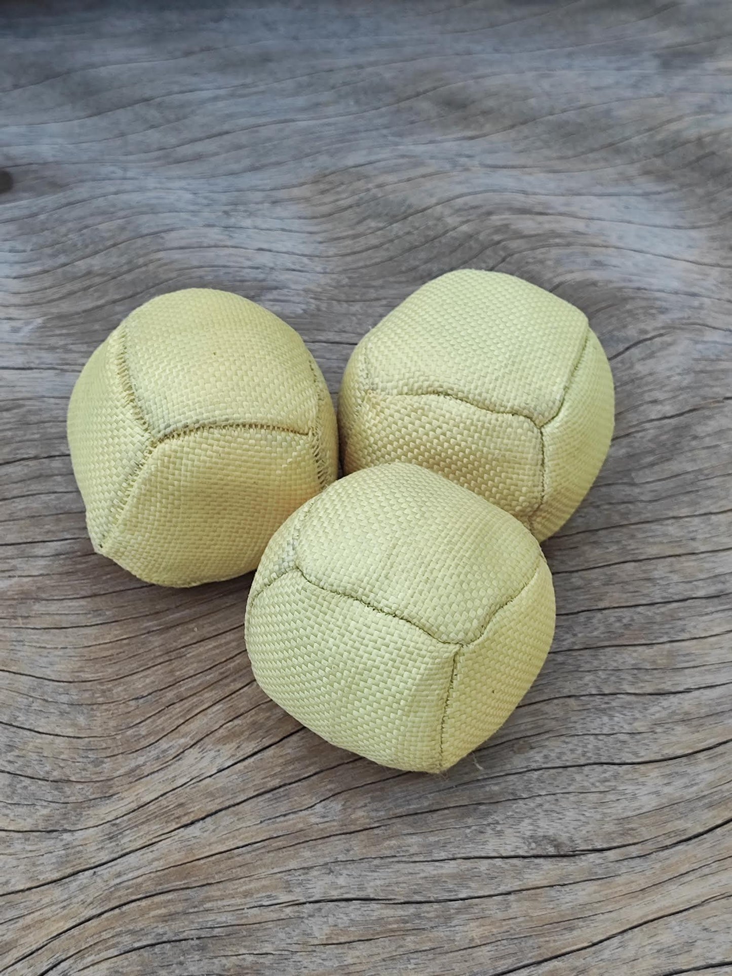 Fire beanbag juggling balls