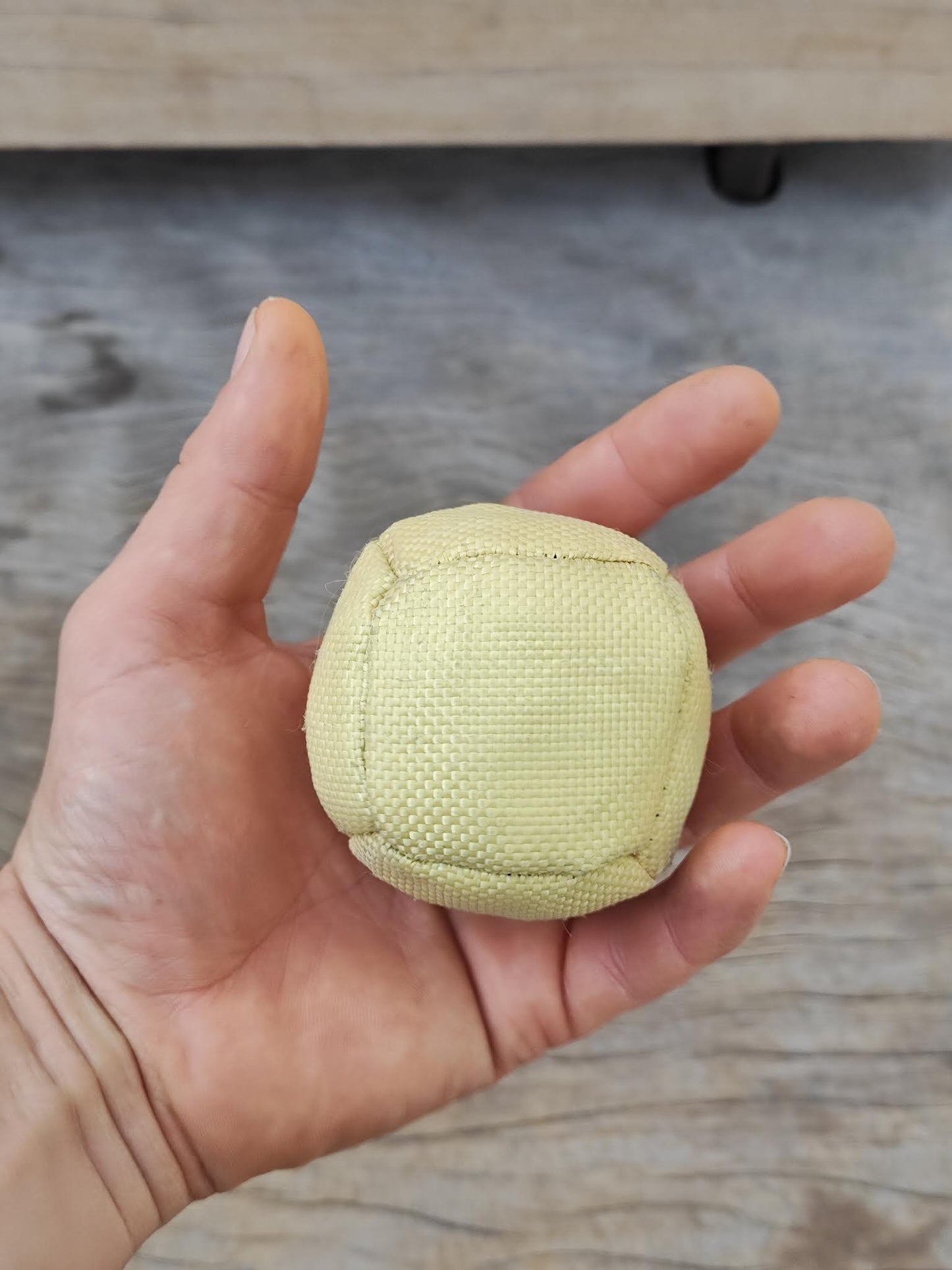 Fire beanbag juggling balls