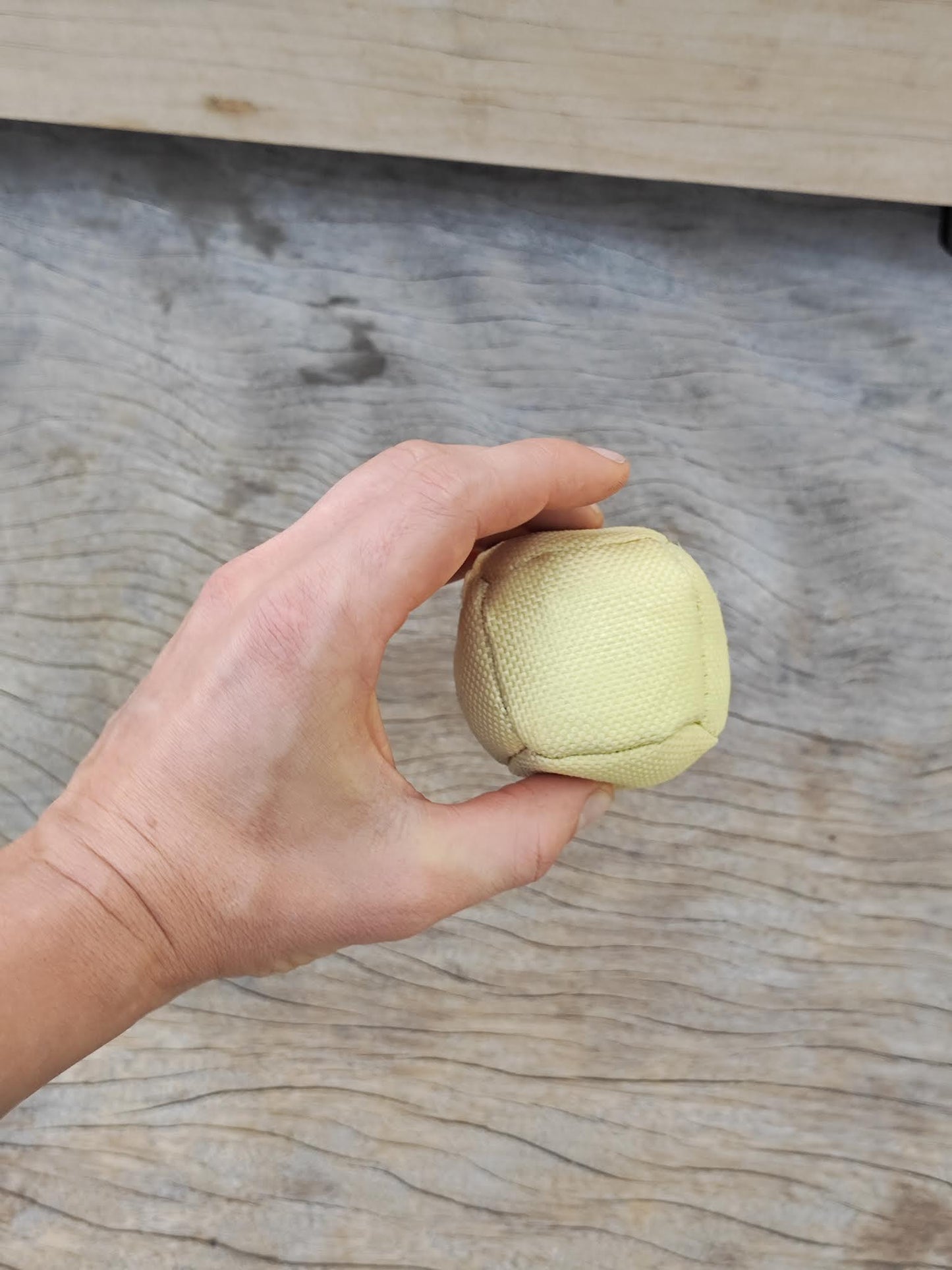 Fire beanbag juggling balls