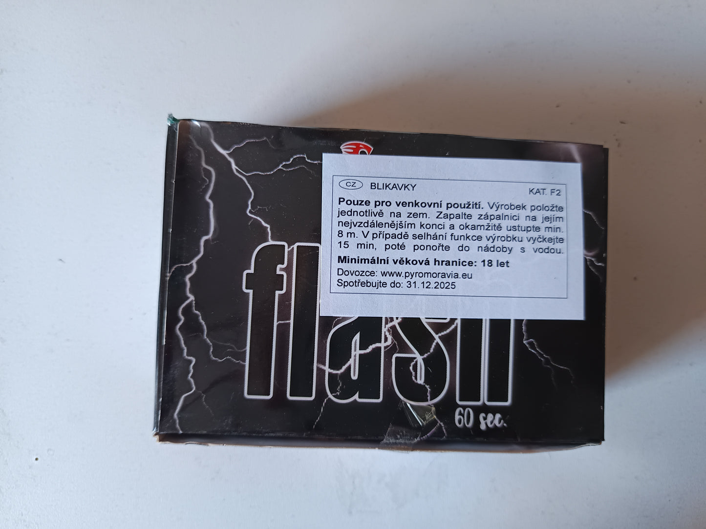 Pyrotechnický Stroboskop 60s