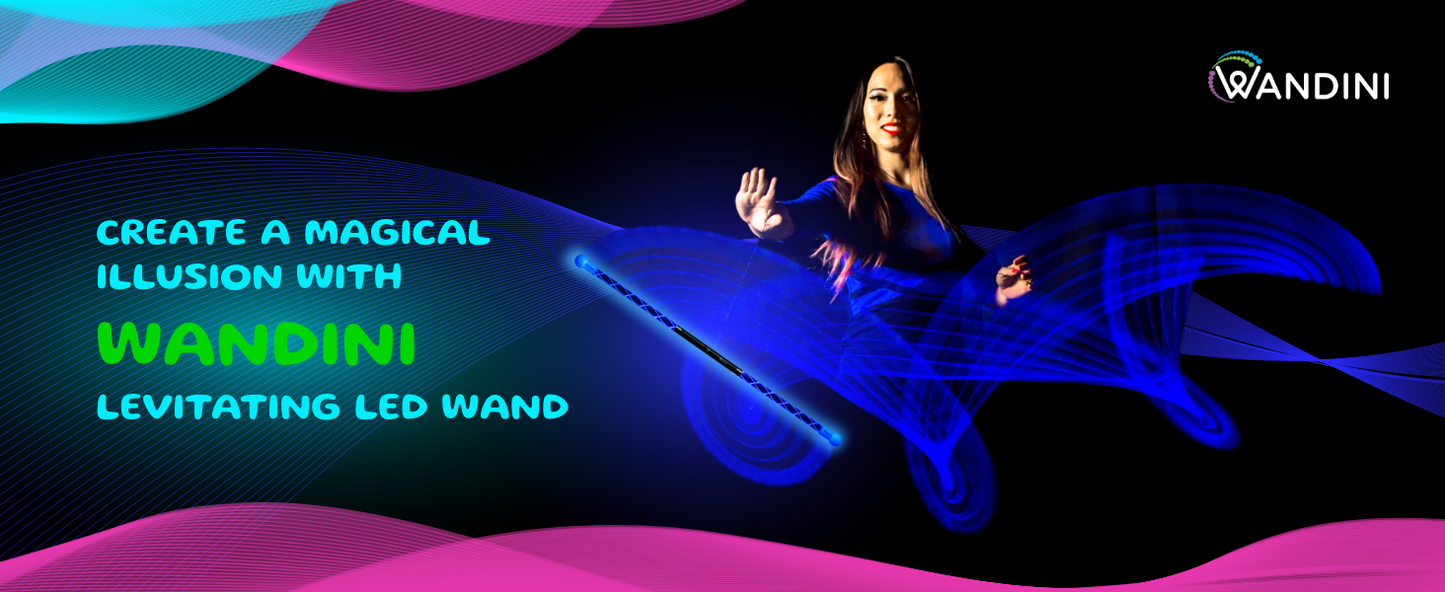 LED flow wand levistick
