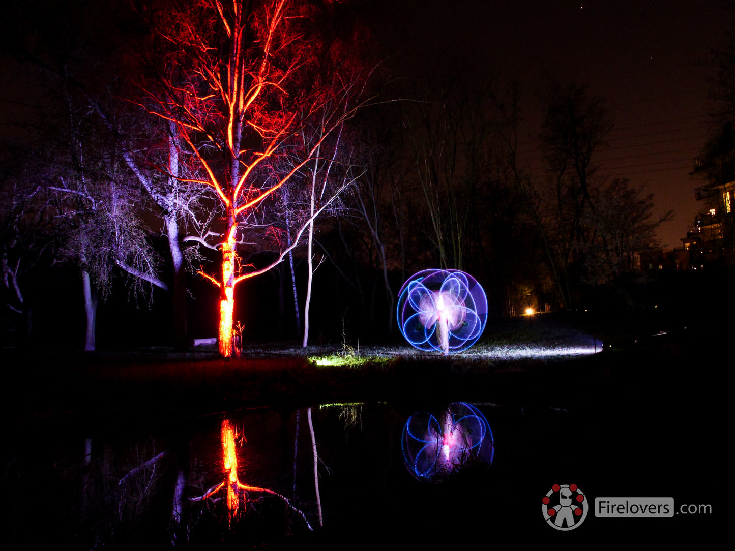 LED Snake poi