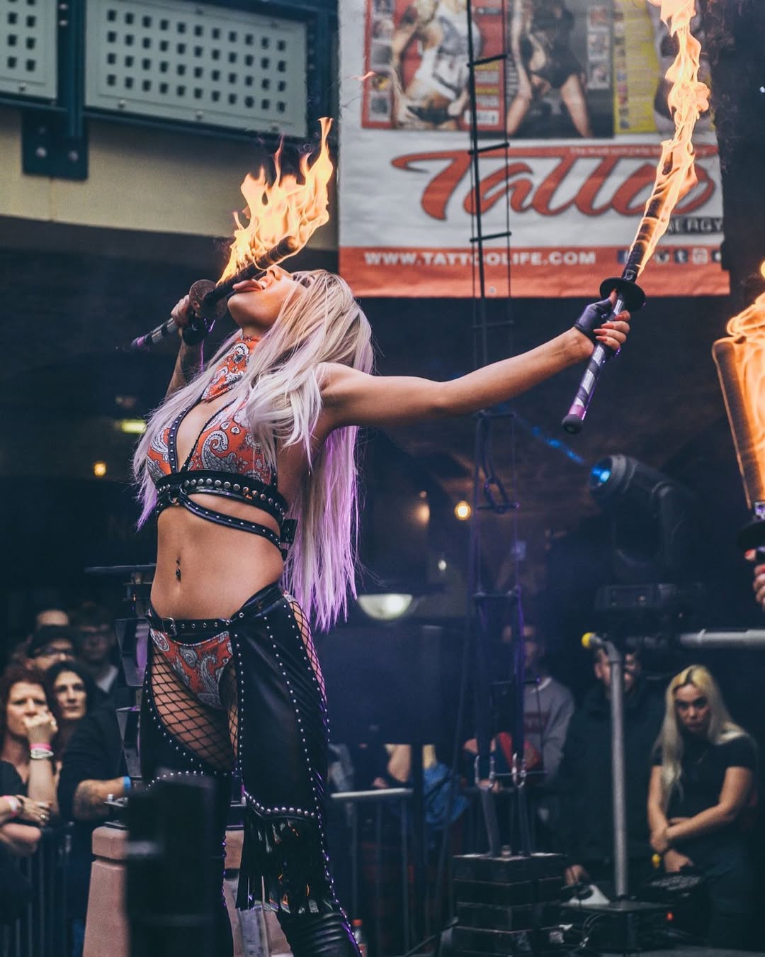 Fire Juggling Sword Gora