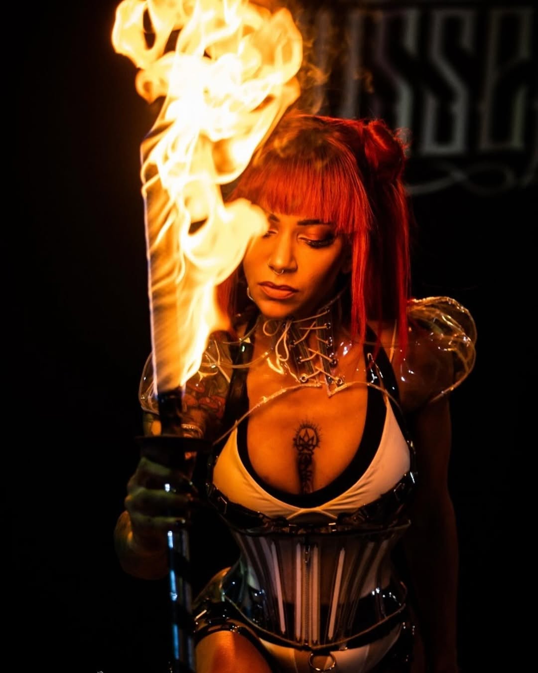 Fire Juggling Sword Gora