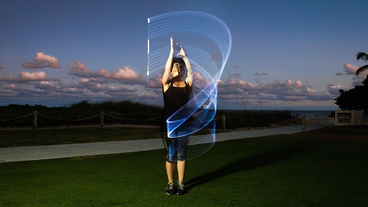 LED flow wand levistick