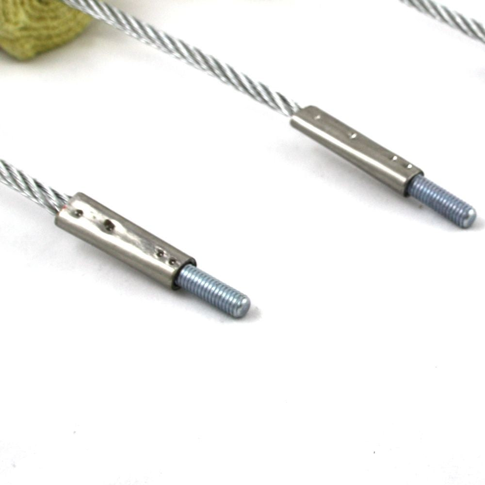 Fire hoop / spiked staff spare burner