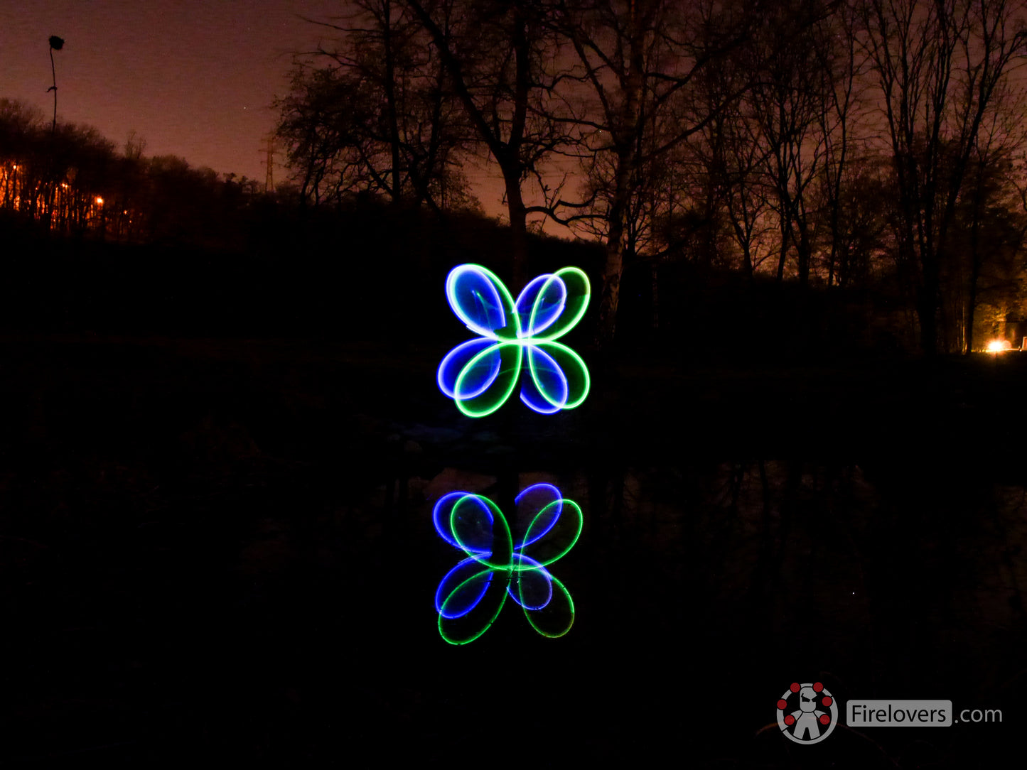 LED Snake poi