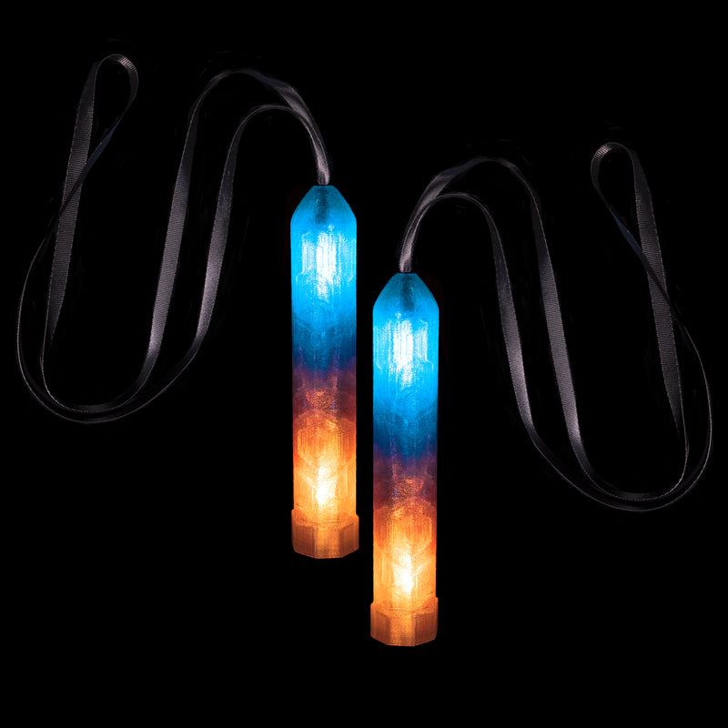 Crystal poi set v. 2 - FS Flowtoys