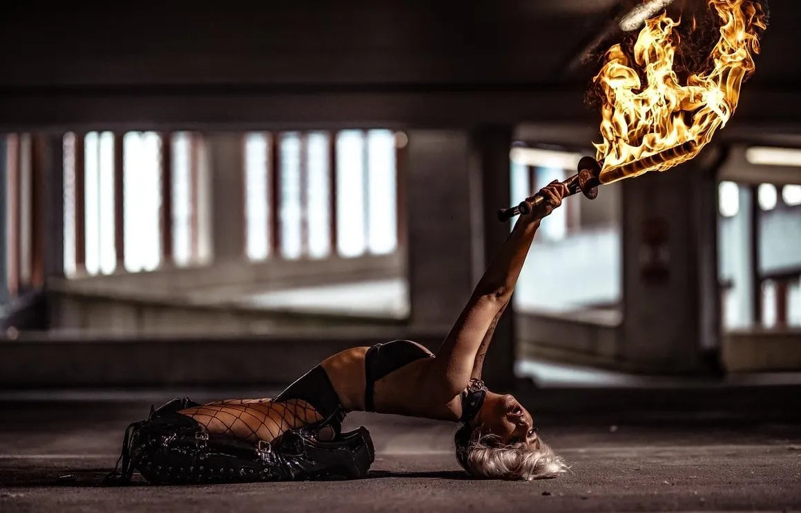 Fire Juggling Sword Gora